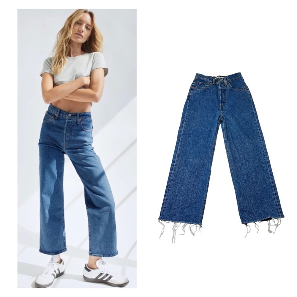 LEVI’S Ribcage Straight Ankle Jean Georgie Size 24